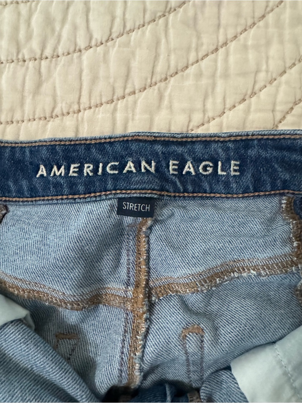 American Eagle Outfitters Light Blue Stretch Jeggings